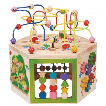 Centru de activitati din lemn EverEarthÂ® 7 Ã®n 1