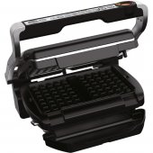 Gratar electric Tefal Optigrill , 2000 W, 6 programe, negru/argintiu